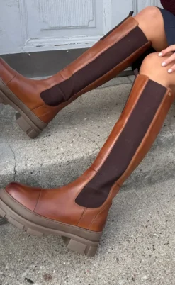 Copenhagen Shoes Støvle - Follow Me - Cognac