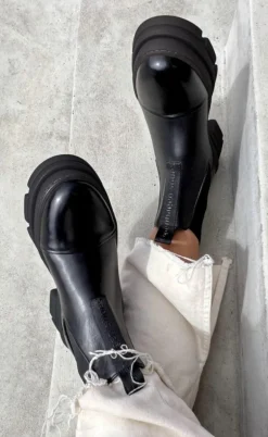 Copenhagen Shoes Støvle - You And Me Low - Black (With Black Sole)