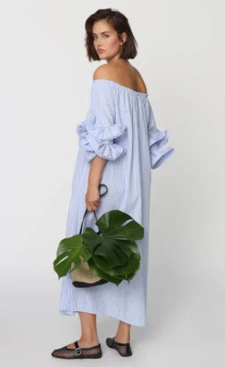 Cras Kjole - Ita - Blue Stripe