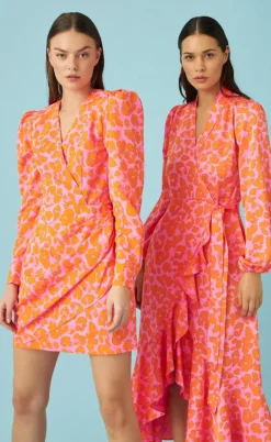 Cras Kjole - Yvonne - Pink Leo