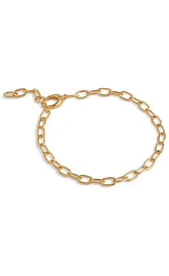 ENAMEL Copenhagen Armbånd - Medium Charm - Gold Colour