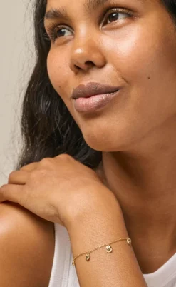 Enamel Copenhagen Armbånd - Refined Charms - Forgyldt