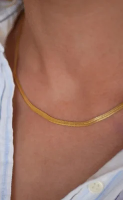 ENAMEL Copenhagen Halskæde - Caroline - Gold Colour