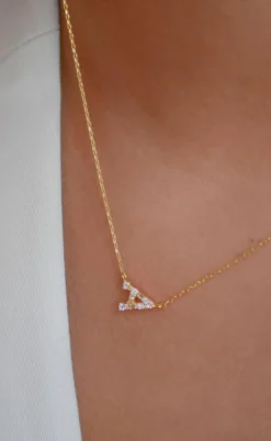 ENAMEL Copenhagen Halskæde - My Name - Gold Colour