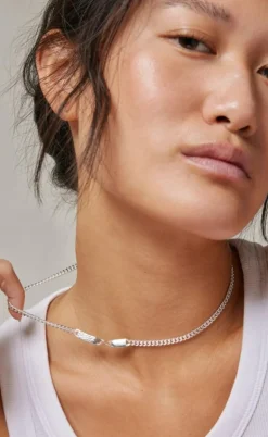 ENAMEL Copenhagen Halskæde - Nadia - Silver Colour