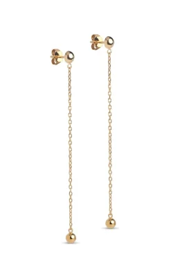 ENAMEL Copenhagen Øreringe -  Balloon - Gold Colour