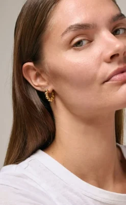 Enamel Copenhagen Øreringe - Ball Chunky - Guld