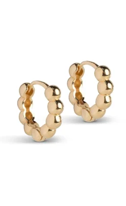 ENAMEL Copenhagen Øreringe - Ball Small - Gold Colour