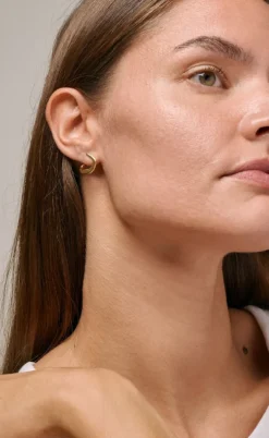 ENAMEL Copenhagen Øreringe - Inga - Gold Colour