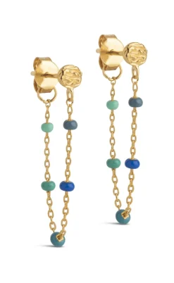 ENAMEL Copenhagen Øreringe - Lola - Atlantic