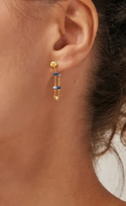 ENAMEL Copenhagen Øreringe - Lola - Marine