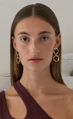 ENAMEL Copenhagen Øreringe - Miriam - Gold Colour