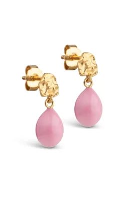 ENAMEL Copenhagen Øreringe - Poe - Pink