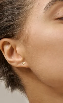 ENAMEL Copenhagen Øreringe - Star Energy - Gold Colour