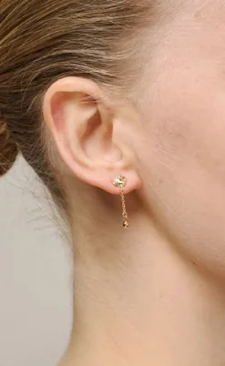 ENAMEL Copenhagen Øreringe - Sunshine Drop - Gold Colour