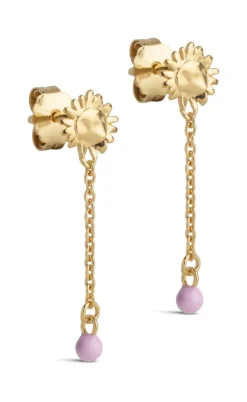 ENAMEL Copenhagen Øreringe - Sunshine Drop - Pink