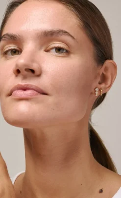 ENAMEL Copenhagen Ørestikkere - Trinity - Clear