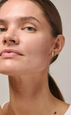 ENAMEL Copenhagen Ørestikkere - Trinity - Gold Colour