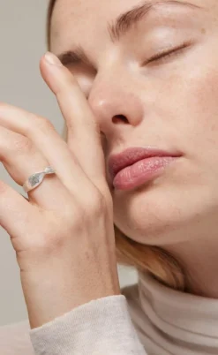 ENAMEL- Copenhagen Ring - Adele - Silver Colour