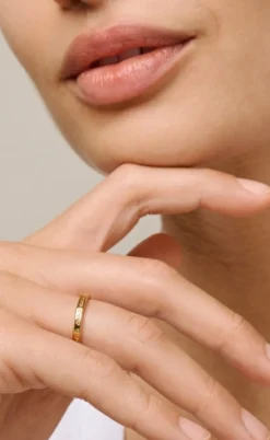 ENAMEL Copenhagen Ring - Heart - Gold