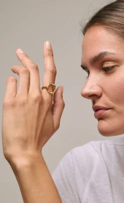 Enamel Copenhagen Ring - Miriam - Guld