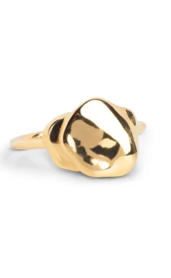 Enamel Copenhagen Ring - Sahara - Forgyldt