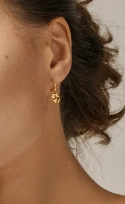 ENAMEL Copenhagen Vedhæng - Organic Clover - Gold Colour