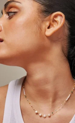 Enamel Halskæde - Lola Perla - Dreamy/Pearl