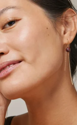 Enamel Ørering - Aga - Brown