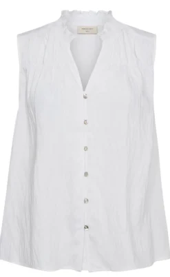 Freequent Blouse - Ally - Brilliant White