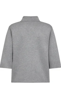 Freequent Bluse - Ani - Medium Grey Melange
