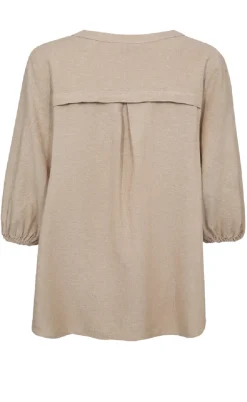 Freequent Bluse - Lava 204290 - Sand Melange