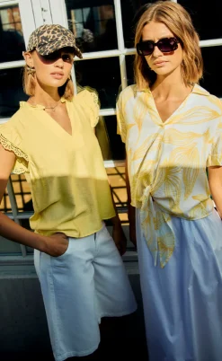 Freequent Bluse - Lisa - Goldfinch