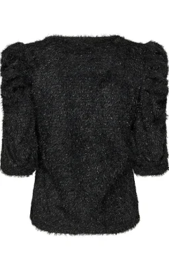 Freequent Bluse - Molurex - Black
