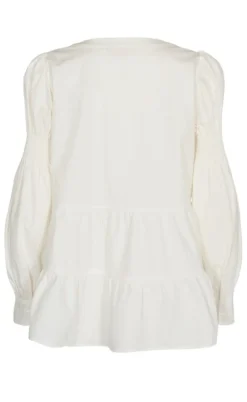 Freequent Bluse - Rhinay - Off White