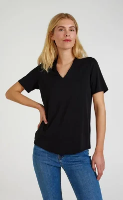 Freequent Bluse - Yr - Black