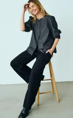 Freequent Bukser - Carma - Black