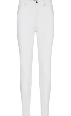 Freequent Bukser - Harlow - Bright White Denim