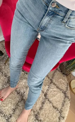 Freequent Bukser - Harlow - Light Blue