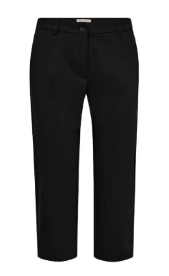Freequent Bukser - Isadora Capri - Black