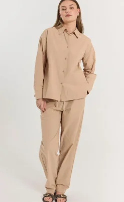 Freequent Bukser - Jally - Simply Taupe