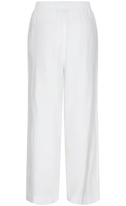 Freequent Bukser - Lava  - Brilliant White