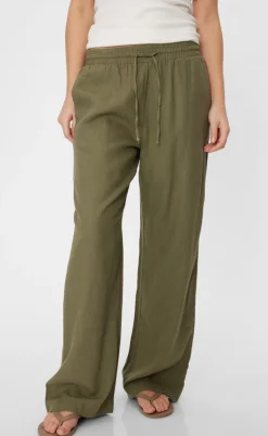 Freequent Bukser - Lava  - Deep Lichen Green