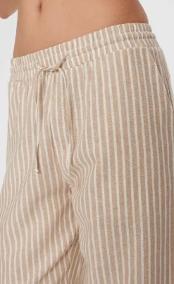 Freequent Bukser - Lava  - Simply Taupe w. Off-white