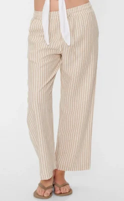 Freequent Bukser - Lava  - Simply Taupe w. Off-white