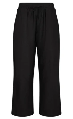 Freequent Bukser - Lava Ankle - Black