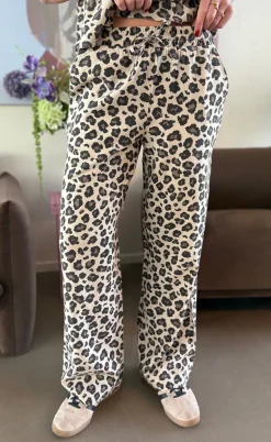 Freequent Bukser - Lavisco - Sand Melange w. Black