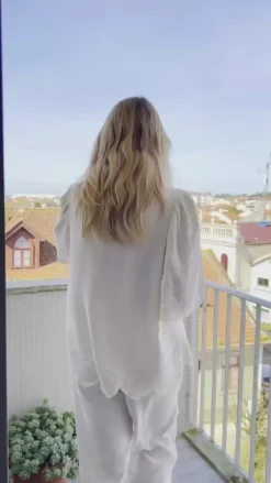 Freequent Bukser - Linus - Moonbeam Melange