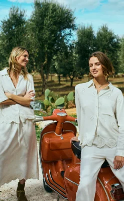 Freequent Bukser - Linus - Moonbeam Melange