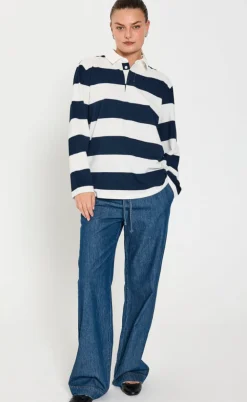 Freequent Bukser - Lisea - Medium Blue Denim